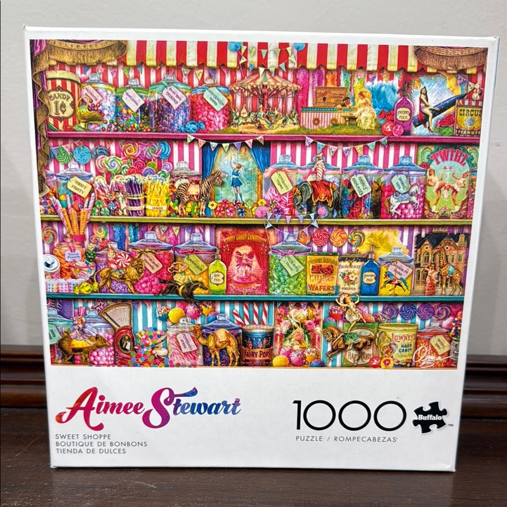 Aimee Stewart “SWEET SHOPPE”   1000 piece puzzle.